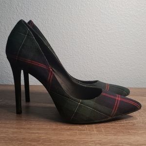 Gorgeous Plaid 4" Pumps